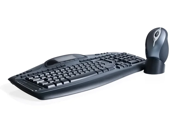 Gaming media keyboard & mouse — Stock Photo, Image