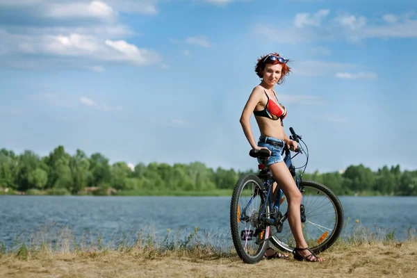 자전거 투어 — 스톡 사진