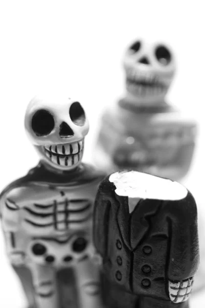 Toppers bolo de esqueleto — Fotografia de Stock