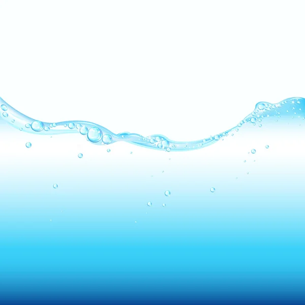 Wasseroberfläche — Stockvektor