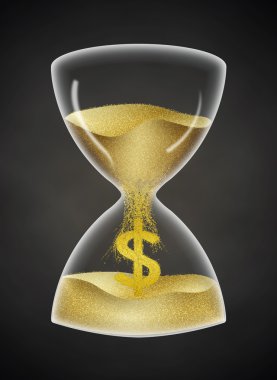 Time is Money concept clipart