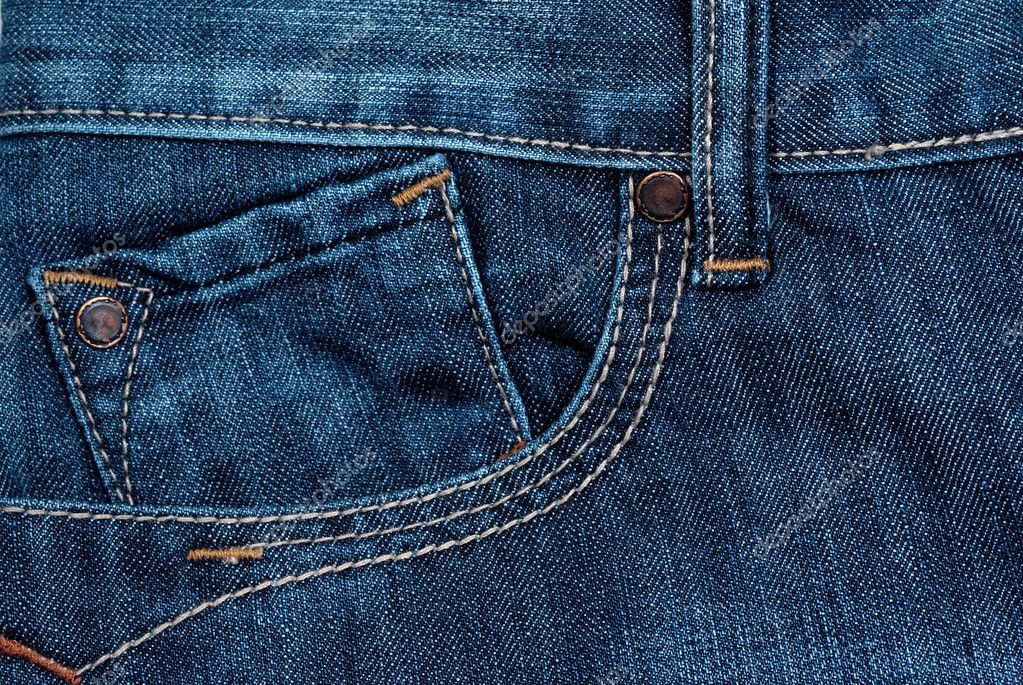 Jeans front pocket — Stock Photo © artiomp #5343516