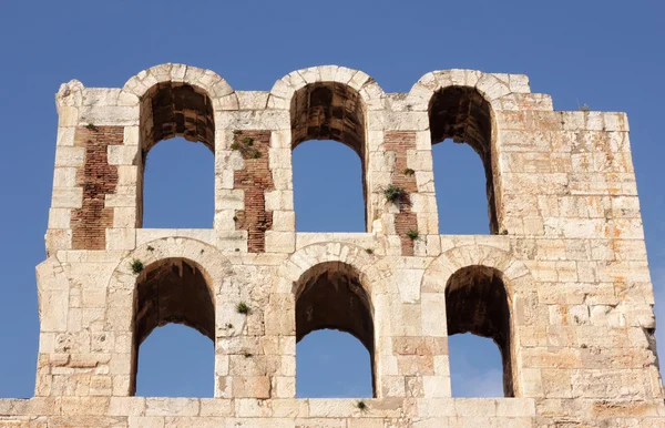 stock image Ancient theater of Acropolis