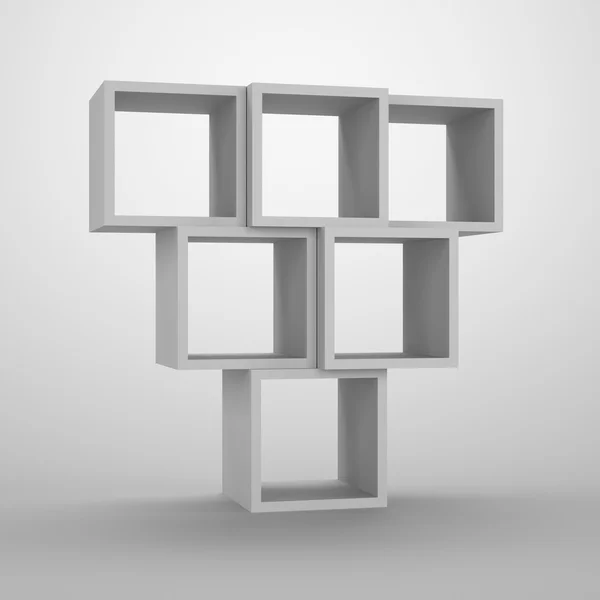 stock image Arrangement of cubes.