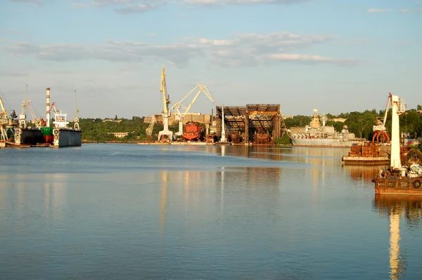 Rivers dock — Stock Photo, Image
