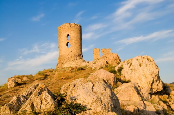 Старая крепость в Крыму — стоковое фото