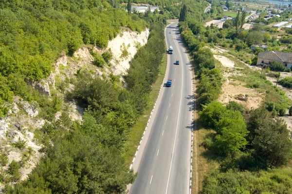 stock image Mountain road