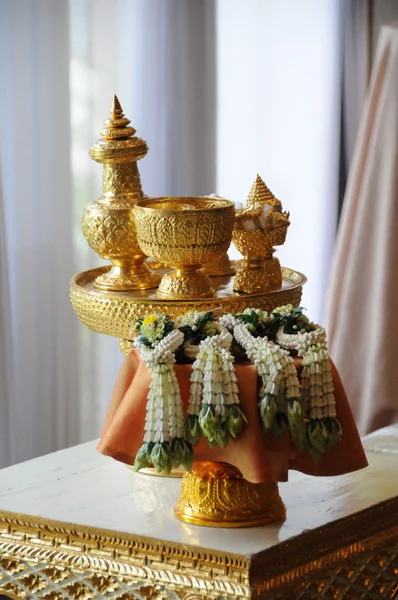对象为泰国婚礼仪式的 — 图库照片