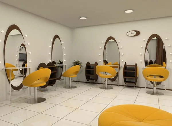 Outlook of luxury beauty salon — Stock Photo, Image