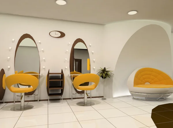Interior of luxury beauty salon — Stock Photo, Image