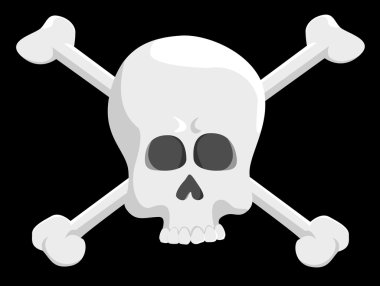 Pirate Skull clipart