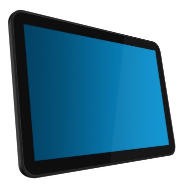 LCD Touch Screen Tablet clipart