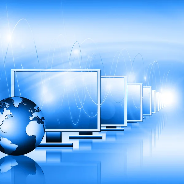 Mejor Concepto de Internet de negocios globales de series de conceptos — Foto de Stock