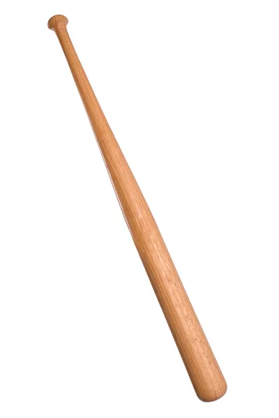 Drewniany kij baseballowy — Zdjęcie stockowe
