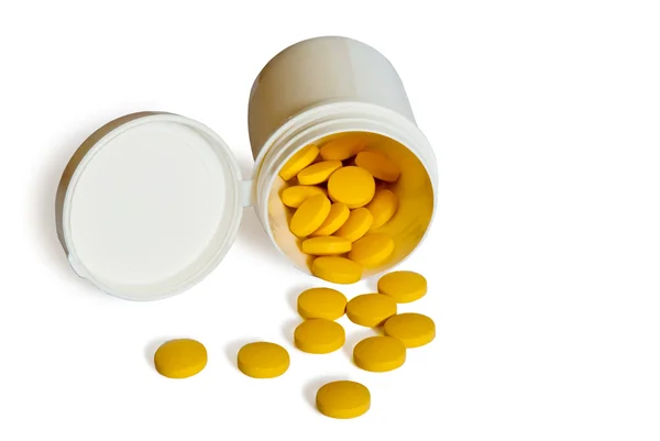 Pills container — Stock Photo, Image
