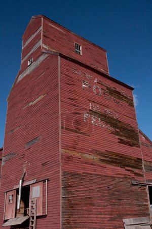 Élévateur de grain des Prairies canadiennes